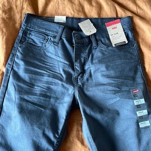 NWT Levi’s 511 slim jeans 30x30 grey